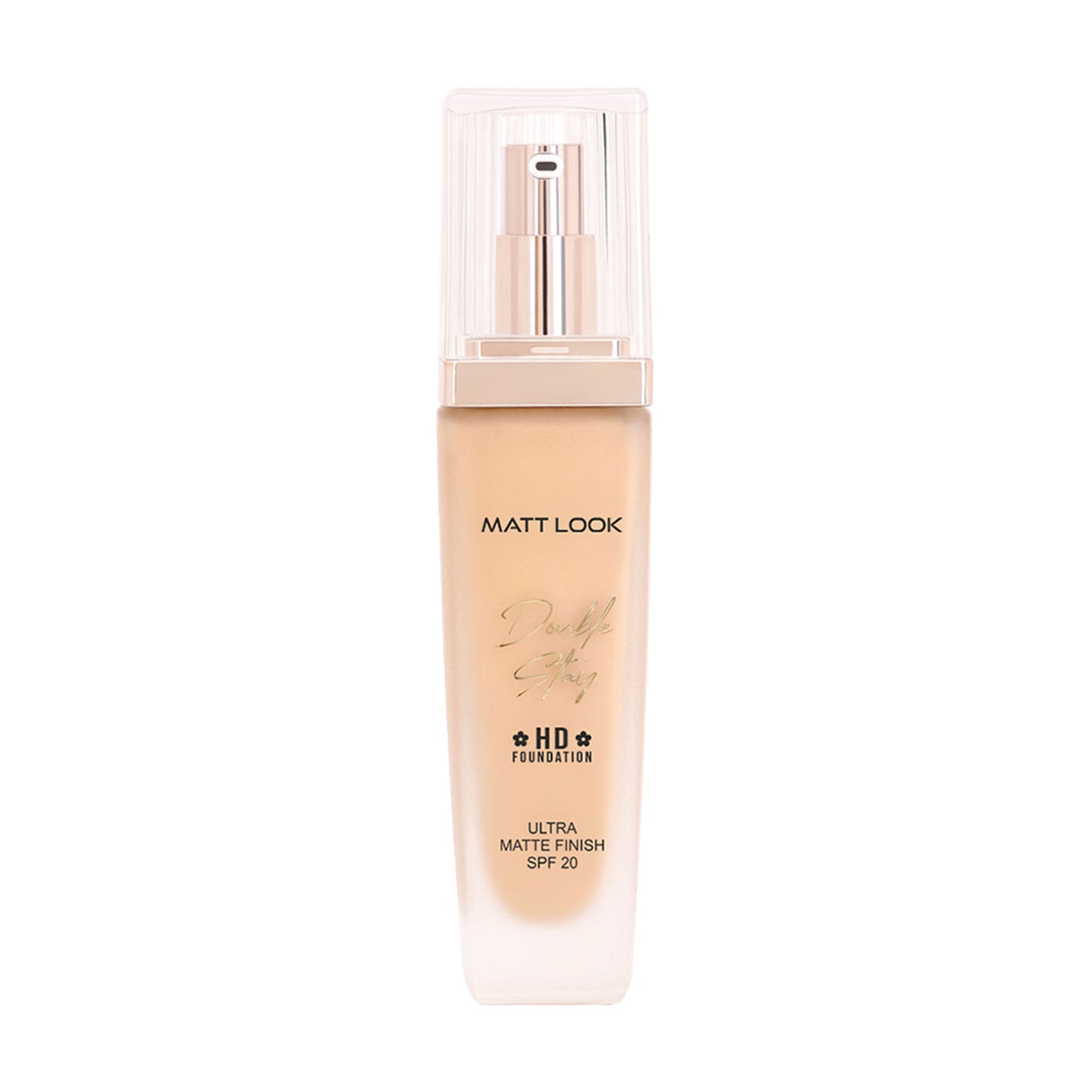 Matt look Double Stay HD Weightless Foundation Matte Finish - 04 Natural Beige