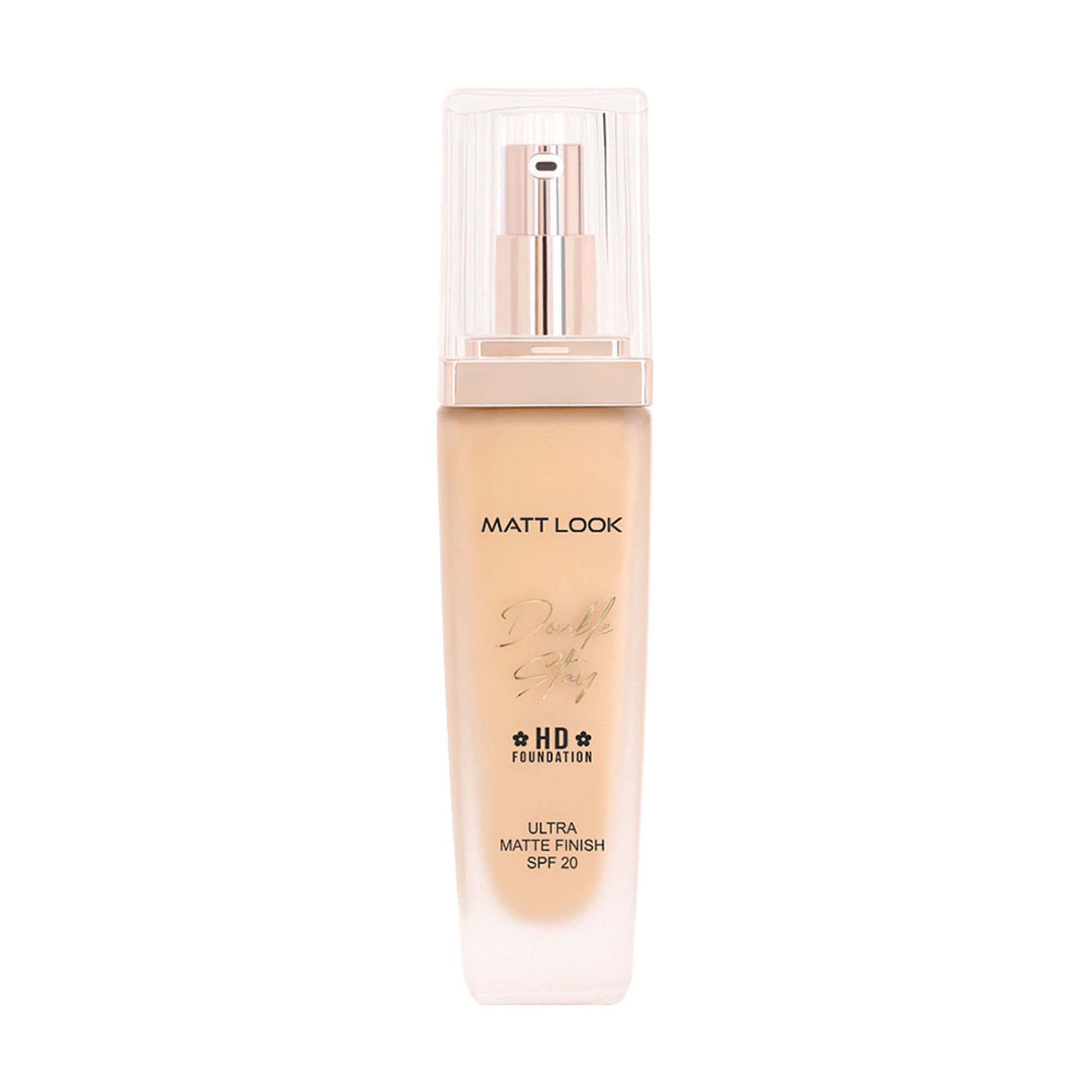 Matt look Double Stay HD Weightless Foundation Matte Finish - 04 Natural Beige