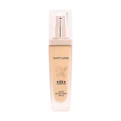Matt look Double Stay HD Weightless Foundation Matte Finish - 04 Natural Beige