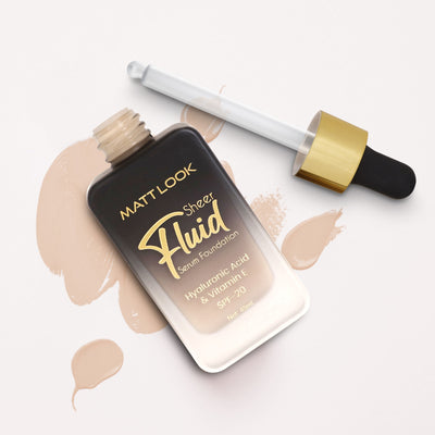 Matt look Sheer Fluid Serum Foundation - 04 Butterscotch