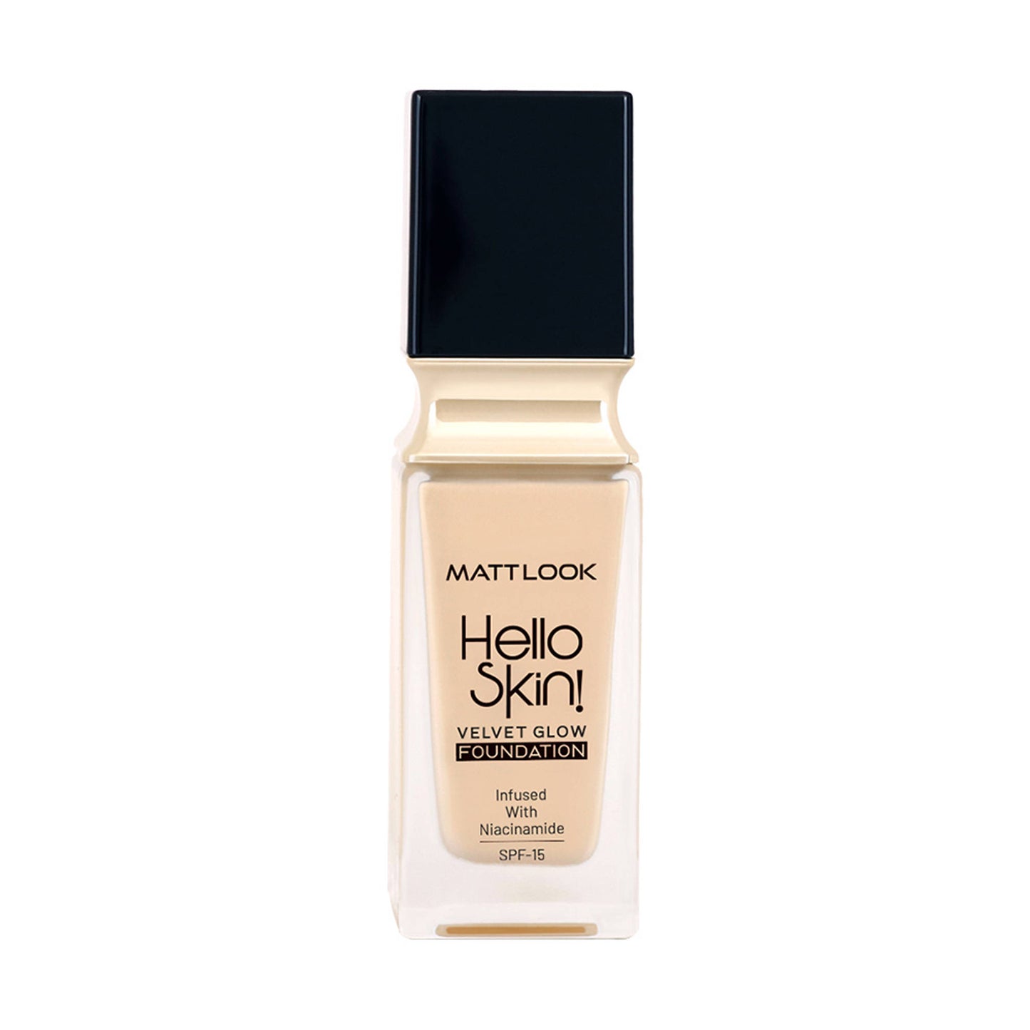 Matt look Hello Skin Velvet Glow Foundation - 03 Light Ivory