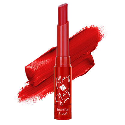 Half N Half Play n Slay Velvette Smooth Transferproof Lipstick - 02 Boldly Go