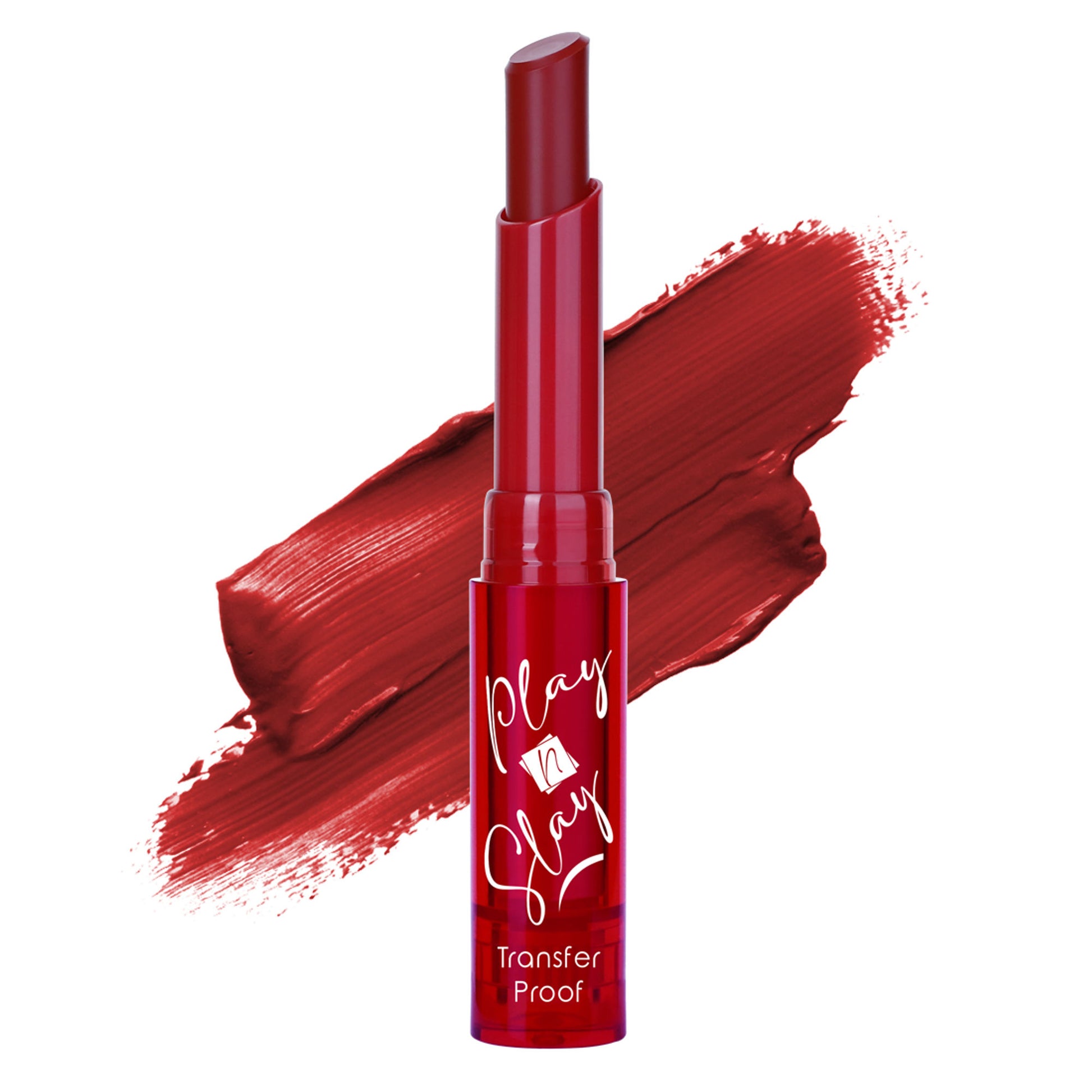 Half N Half Play n Slay Velvette Smooth Transferproof Lipstick - 03 Raining Rubies