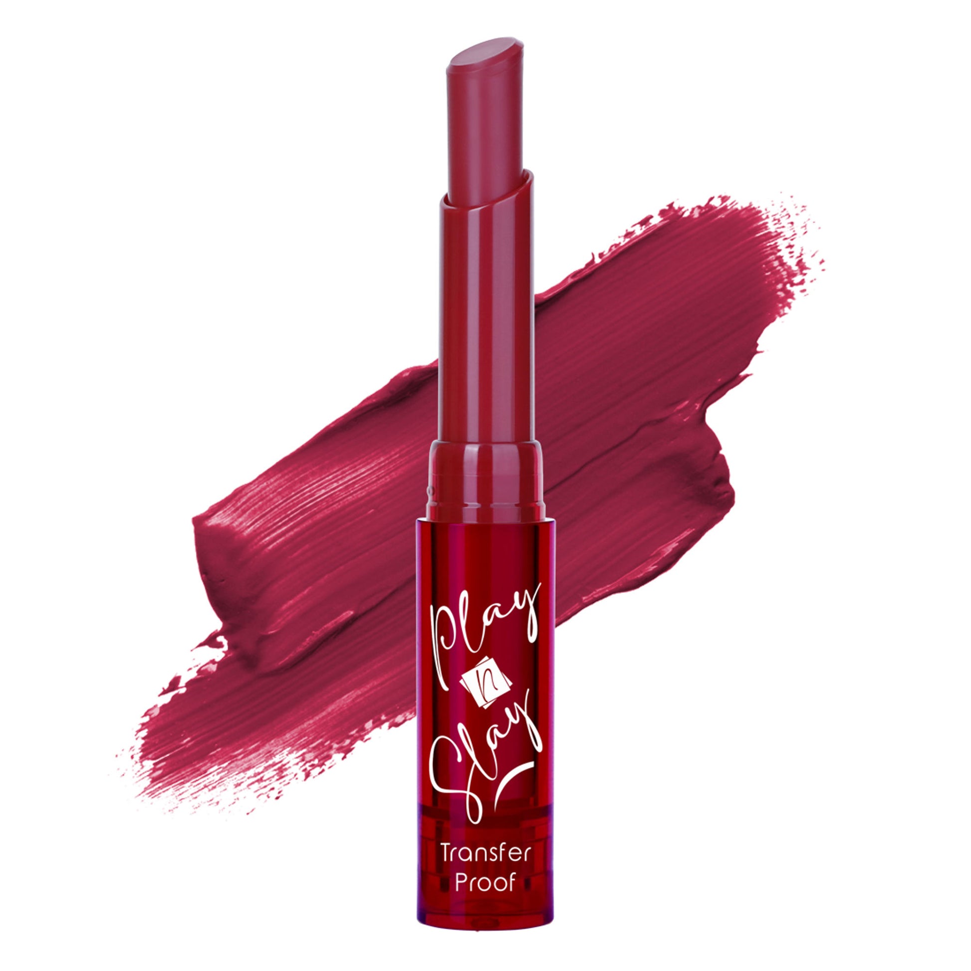 Half N Half Play n Slay Velvette Smooth Transferproof Lipstick - 05 Just Maroon