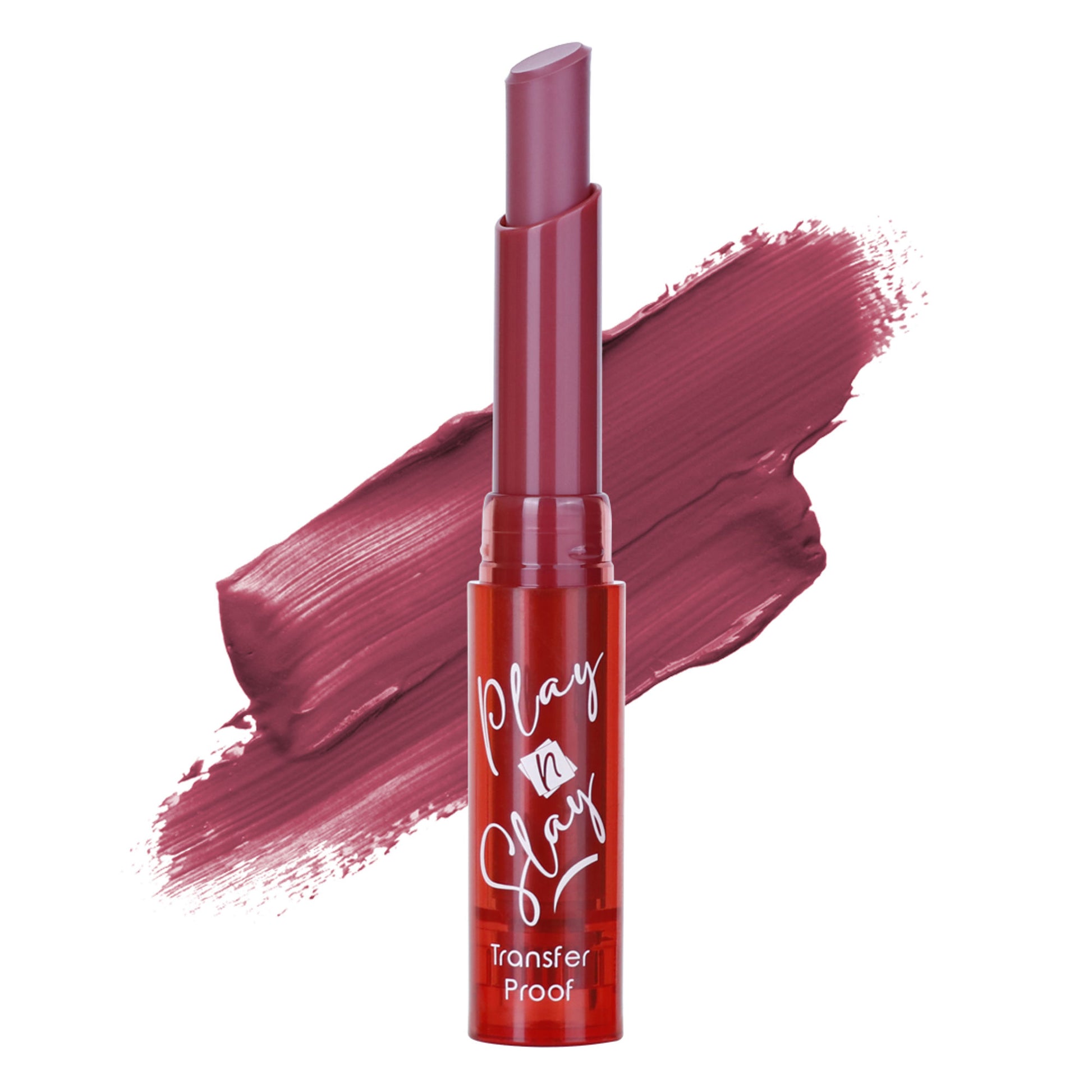 Half N Half Play n Slay Velvette Smooth Transferproof Lipstick - 16 Soft Hearted