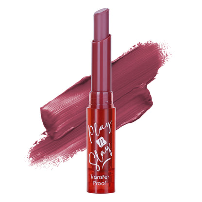 Half N Half Play n Slay Velvette Smooth Transferproof Lipstick - 16 Soft Hearted