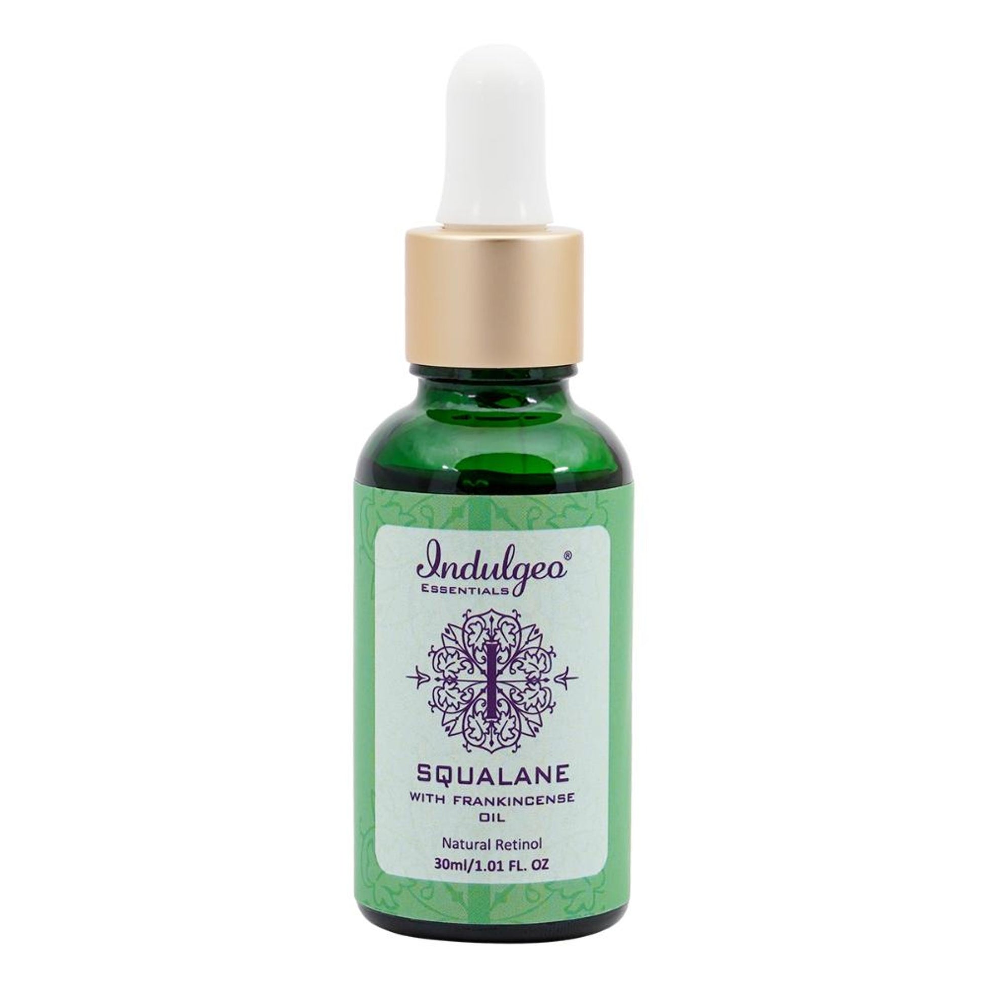Indulgeo Essentials Squalane Skin Hydrator with Frankincense Oil - Natural Retinol