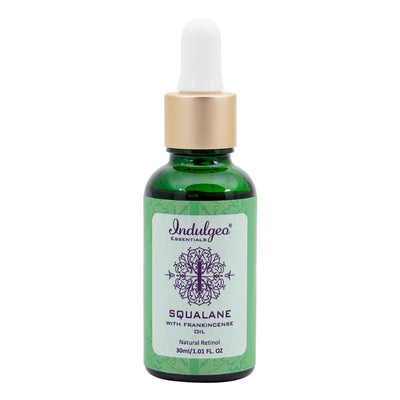Indulgeo Essentials Squalane Skin Hydrator with Frankincense Oil - Natural Retinol