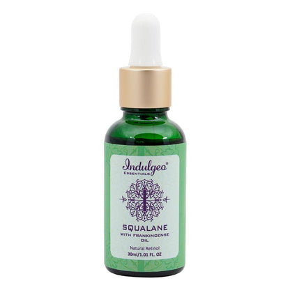 Indulgeo Essentials Squalane Skin Hydrator with Frankincense Oil - Natural Retinol