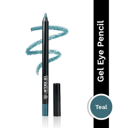 PAC Intense Gel Colored Eye Pencil - 36H Long Wear, Smudgeproof Waterproof, Easy Glide - Teal