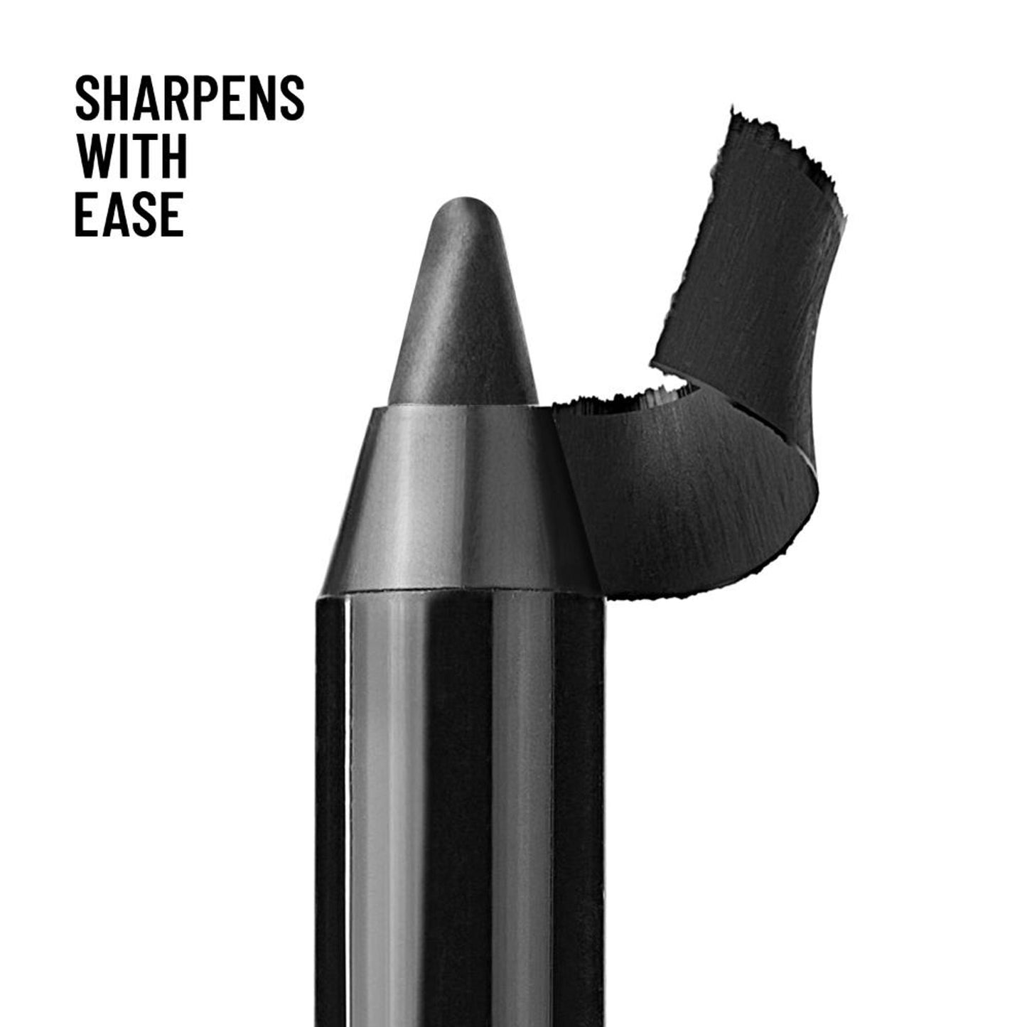 PAC Intense Gel Colored Eye Pencil - 36H Long Wear, Smudgeproof Waterproof, Easy Glide - Jet Black