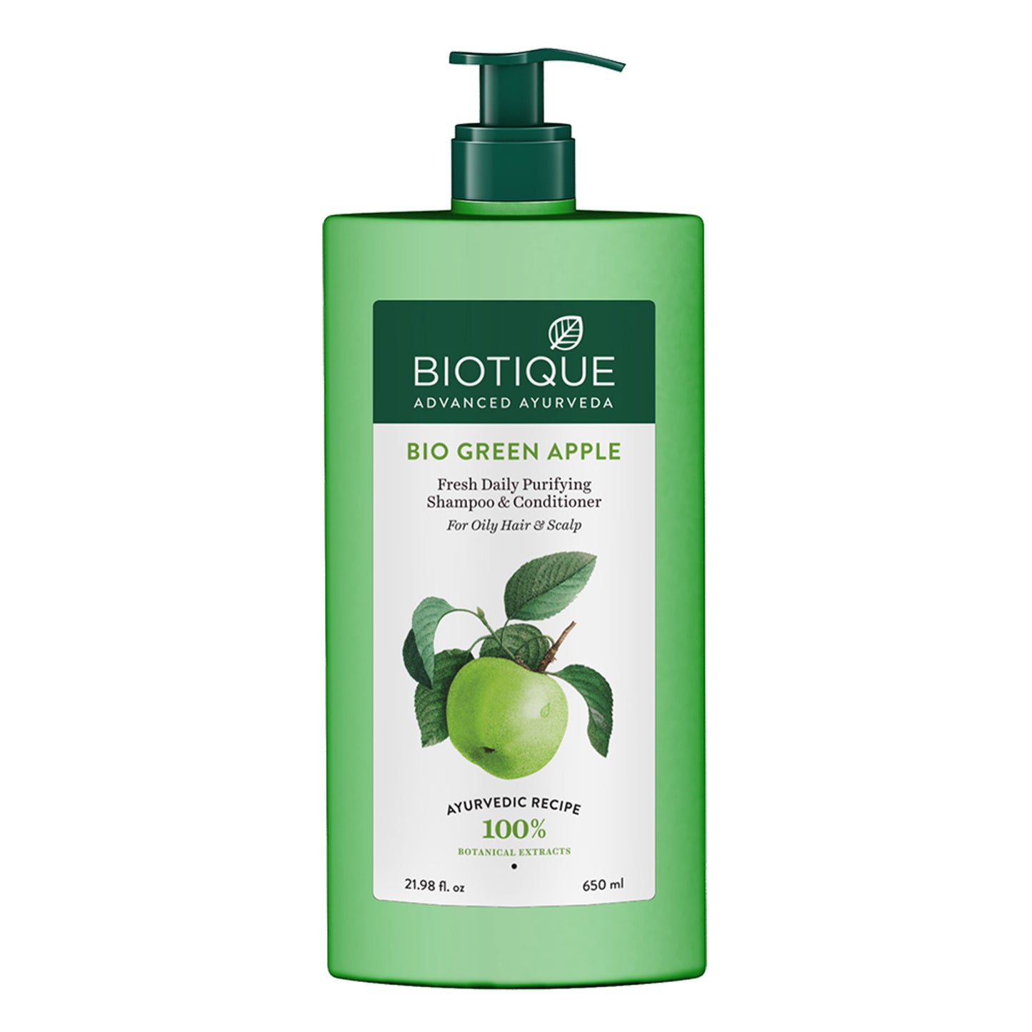Biotique Bio Green Apple Fresh Daily Purifying Shampoo & Conditioner