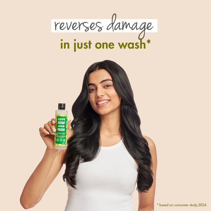Love Beauty & Planet Bond Repair Shampoo With Olive Oil & Peptide For Damaged Hair