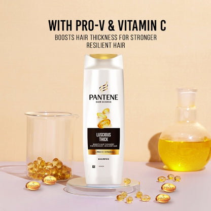 Pantene Advanced Hair Fall Solution Long Black Shampoo