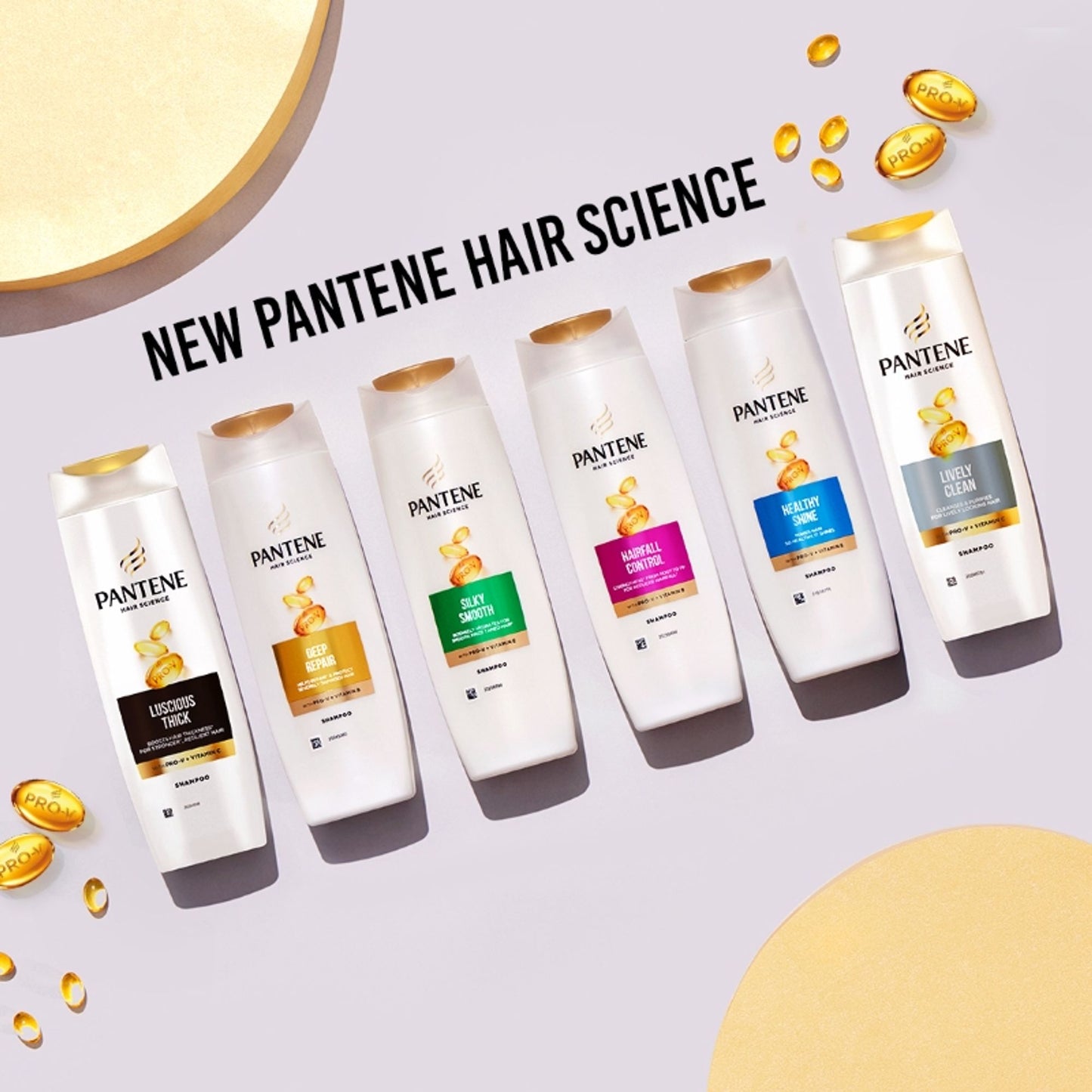 Pantene Advanced Hair Fall Solution Long Black Shampoo