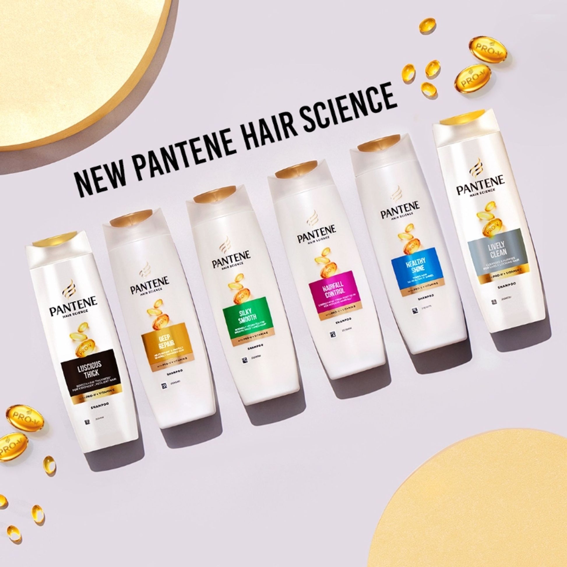 Pantene Advanced Hair Fall Solution Long Black Shampoo
