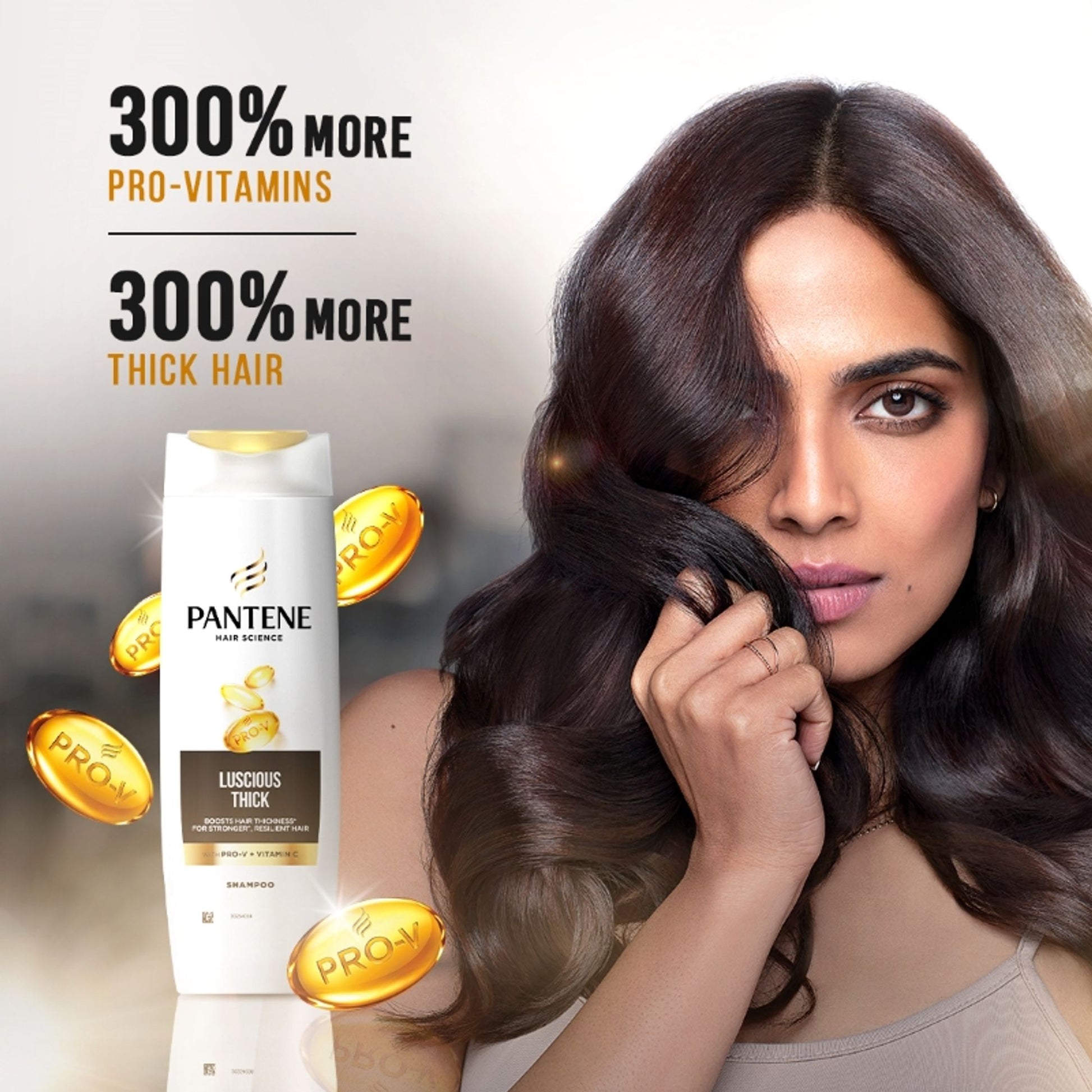 Pantene Advanced Hair Fall Solution Long Black Shampoo
