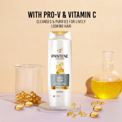 Pantene Advanced Hair Care Solution Lively Clean Shampoo