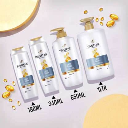 Pantene Advanced Hair Care Solution Lively Clean Shampoo