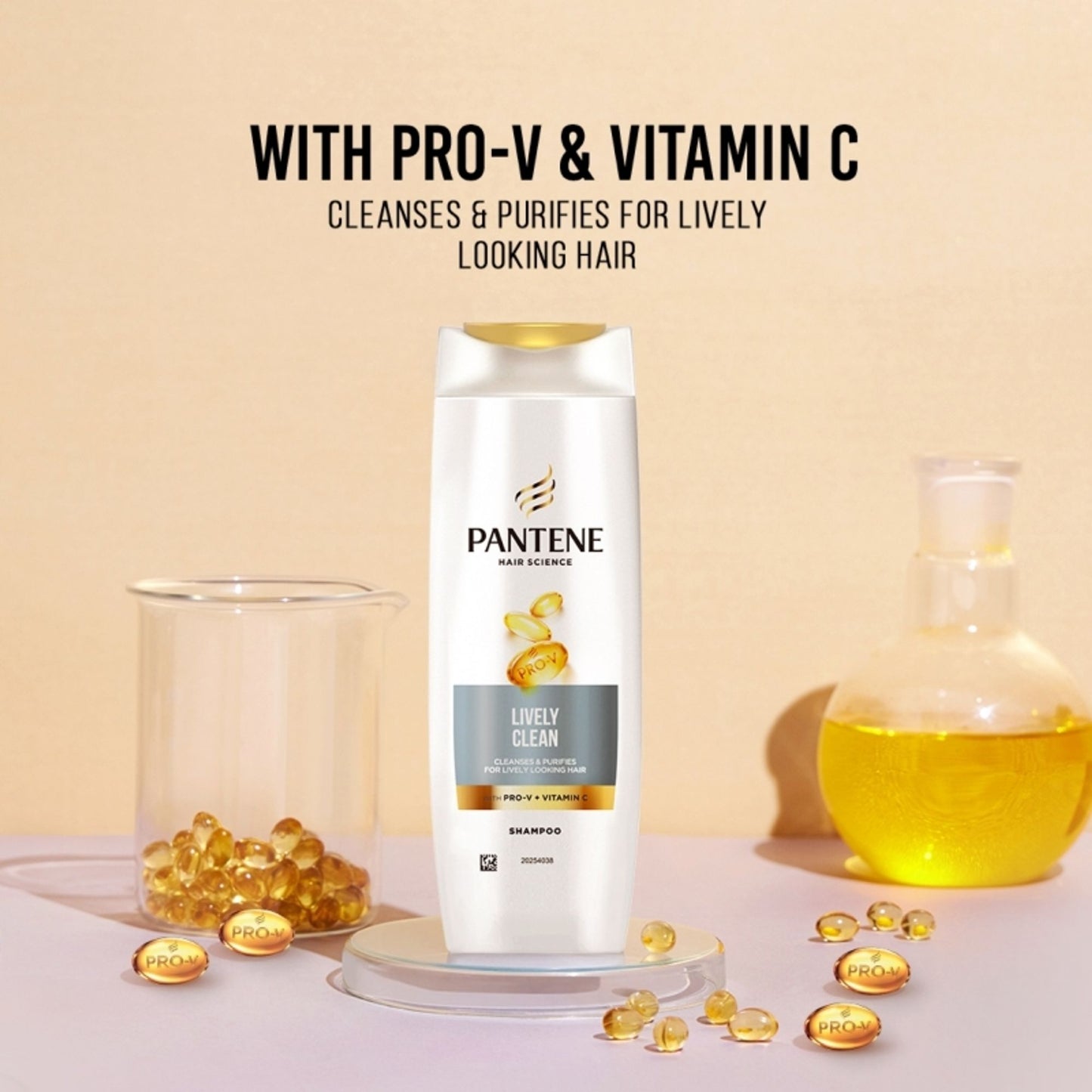 Pantene Advanced Hair Care Solution Lively Clean Shampoo