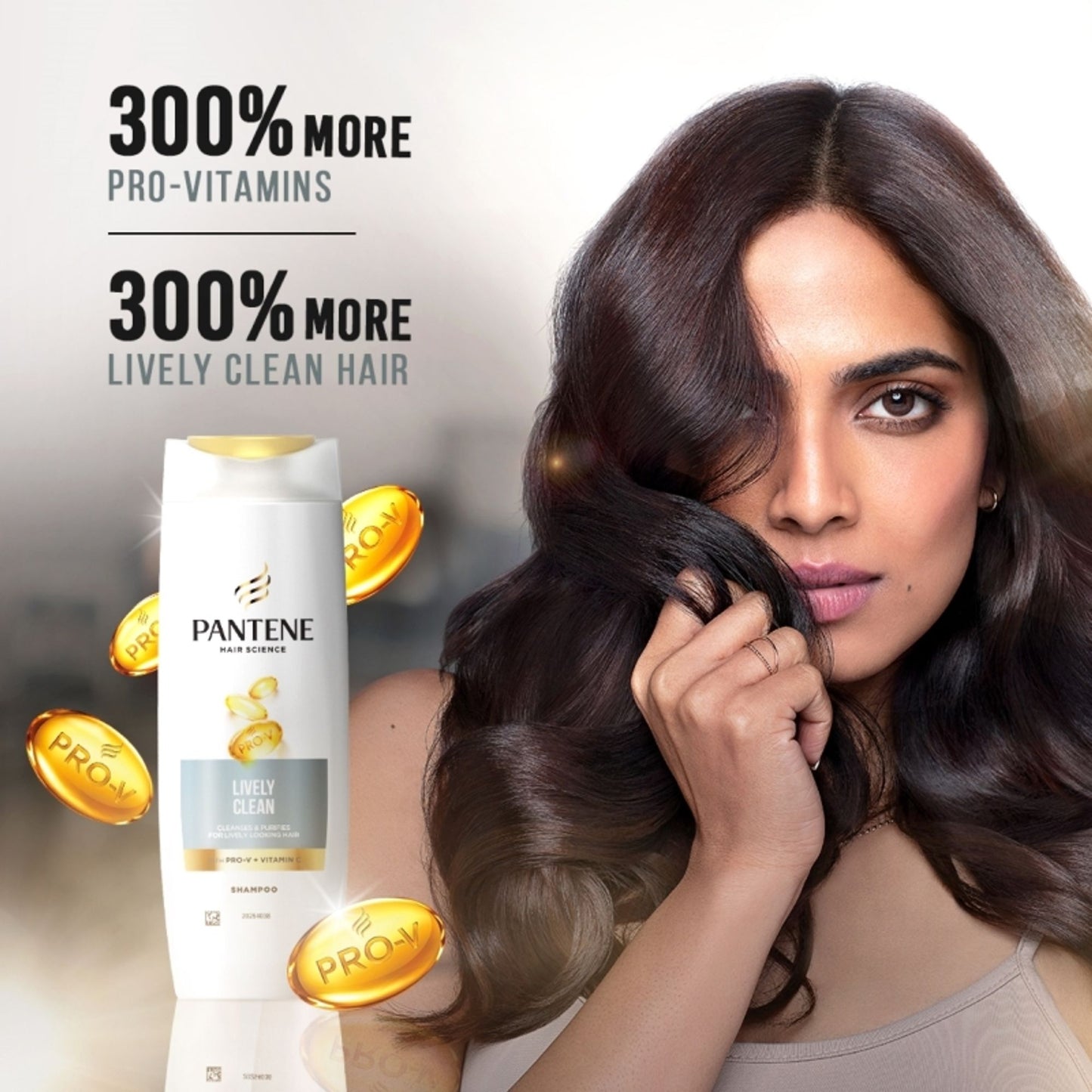 Pantene Advanced Hair Care Solution Lively Clean Shampoo