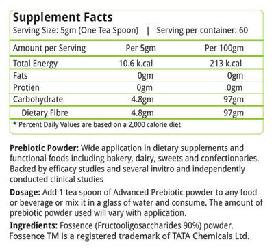 Nature's Velvet Advanced Prebiotics Powder