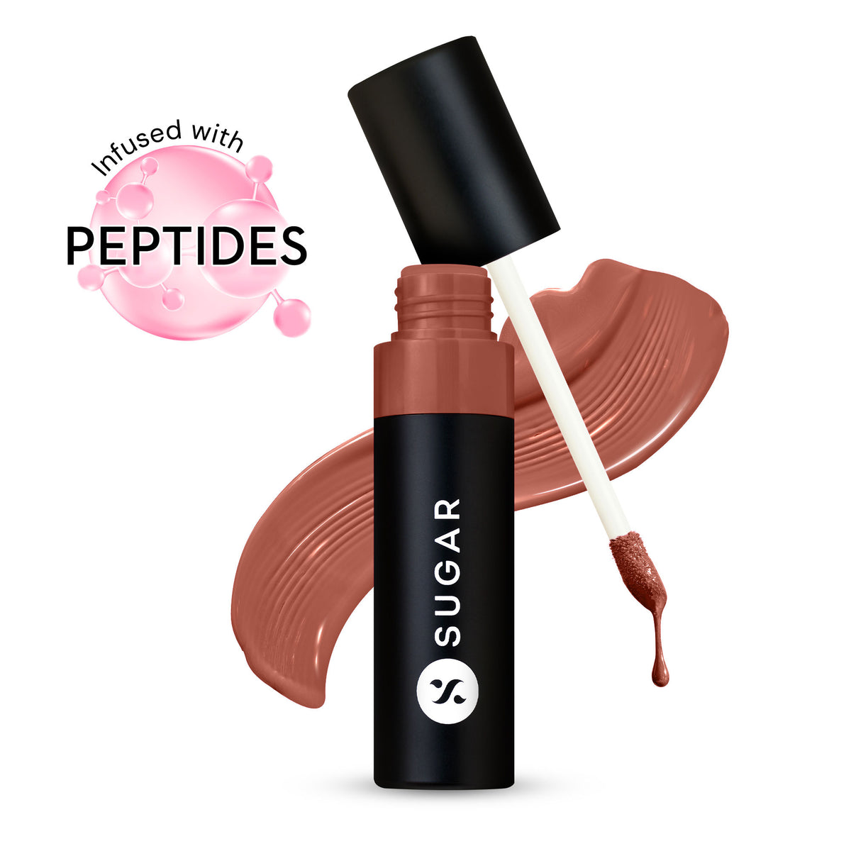 SUGAR Partner In Shine Transferproof Lip Gloss - 01 Cinnamon Champagne