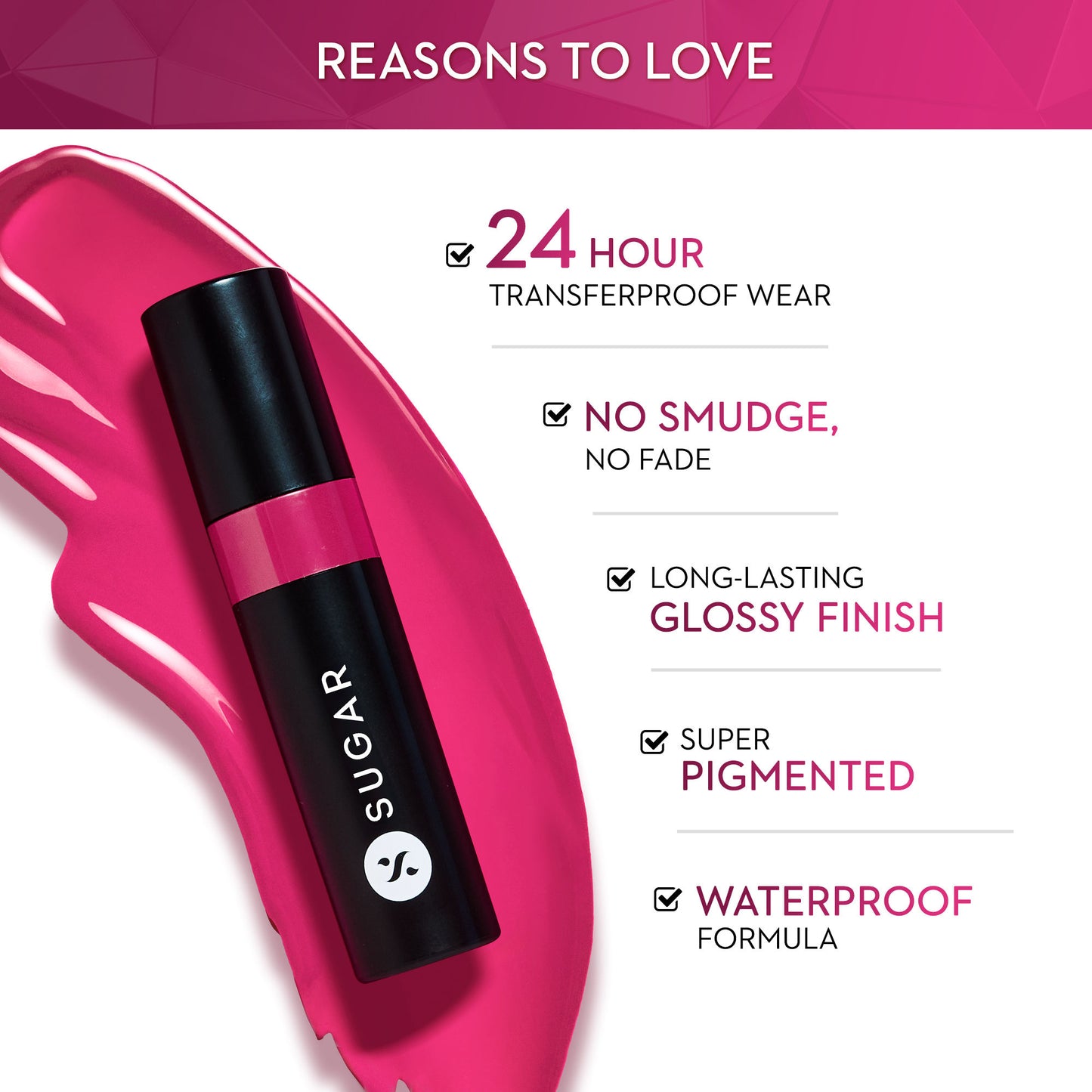 SUGAR Partner In Shine Transferproof Lip Gloss - 04 Salmon Sake