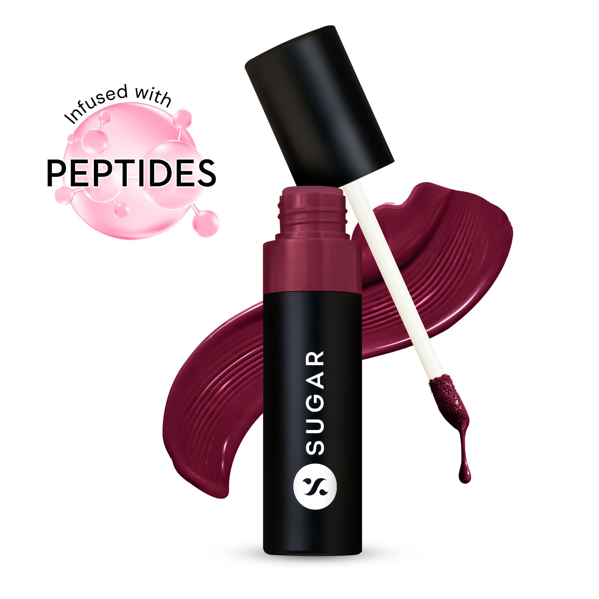 SUGAR Partner In Shine Transferproof Lip Gloss - 13 Mulberry Merlot