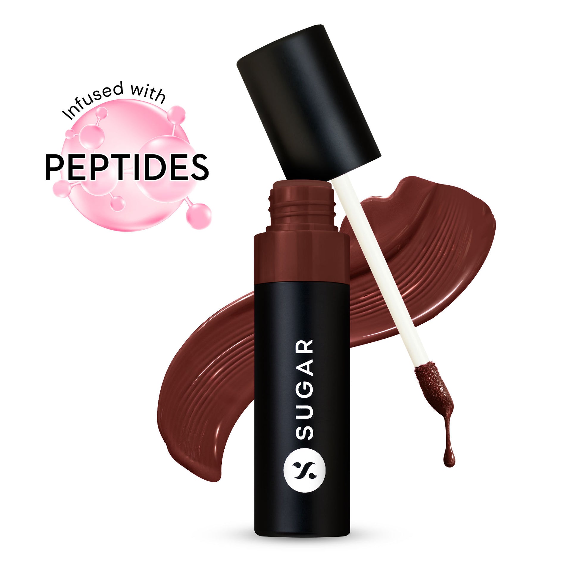SUGAR Partner In Shine Transferproof Lip Gloss - 15 Burnt Brunello