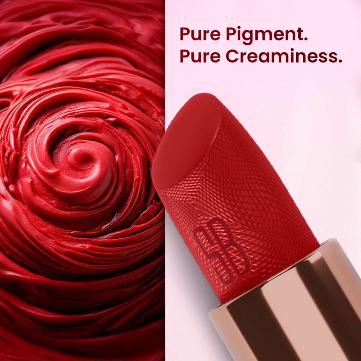Swiss Beauty Pure Creamy Matte Lipstick - 12 Rich Cocoa
