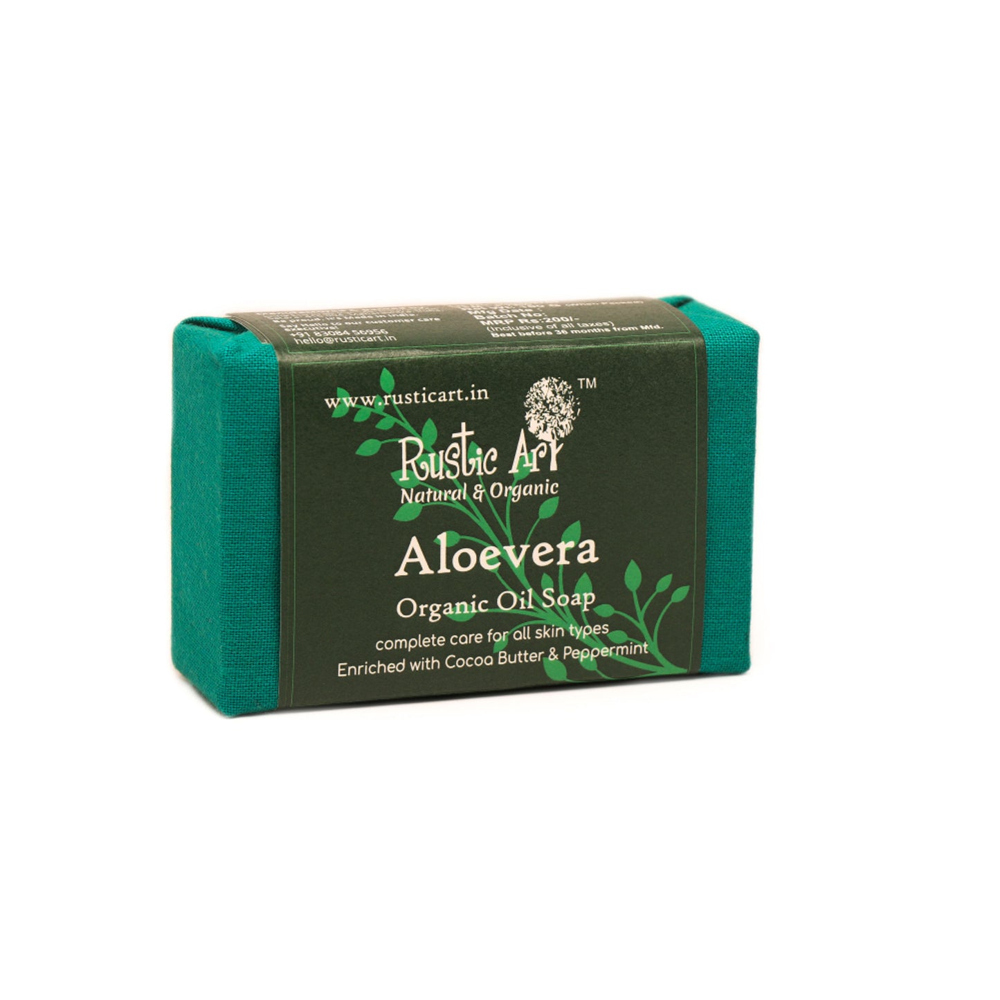 Rustic Art Organic Aloe vera Soap