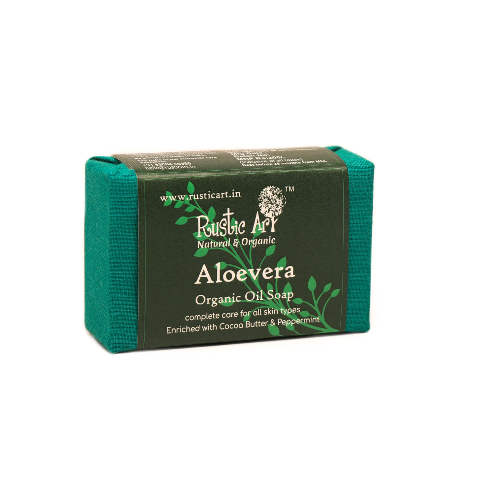 Rustic Art Organic Aloe vera Soap