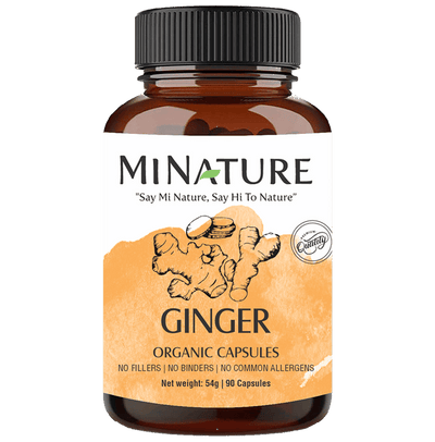 Minature Ginger Organic Capsules