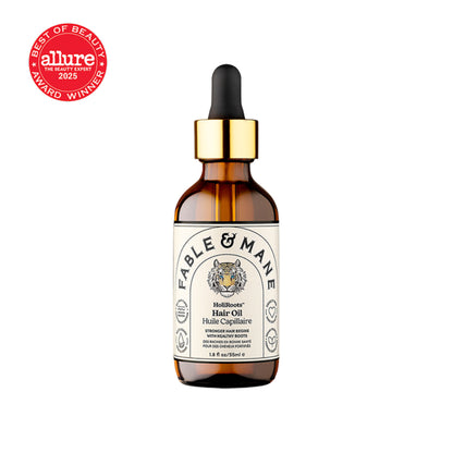 Fable & Mane Holiroots Treatment Oil With Ashwagandha & Amla For Growth, Hydration & Healthier Hair
