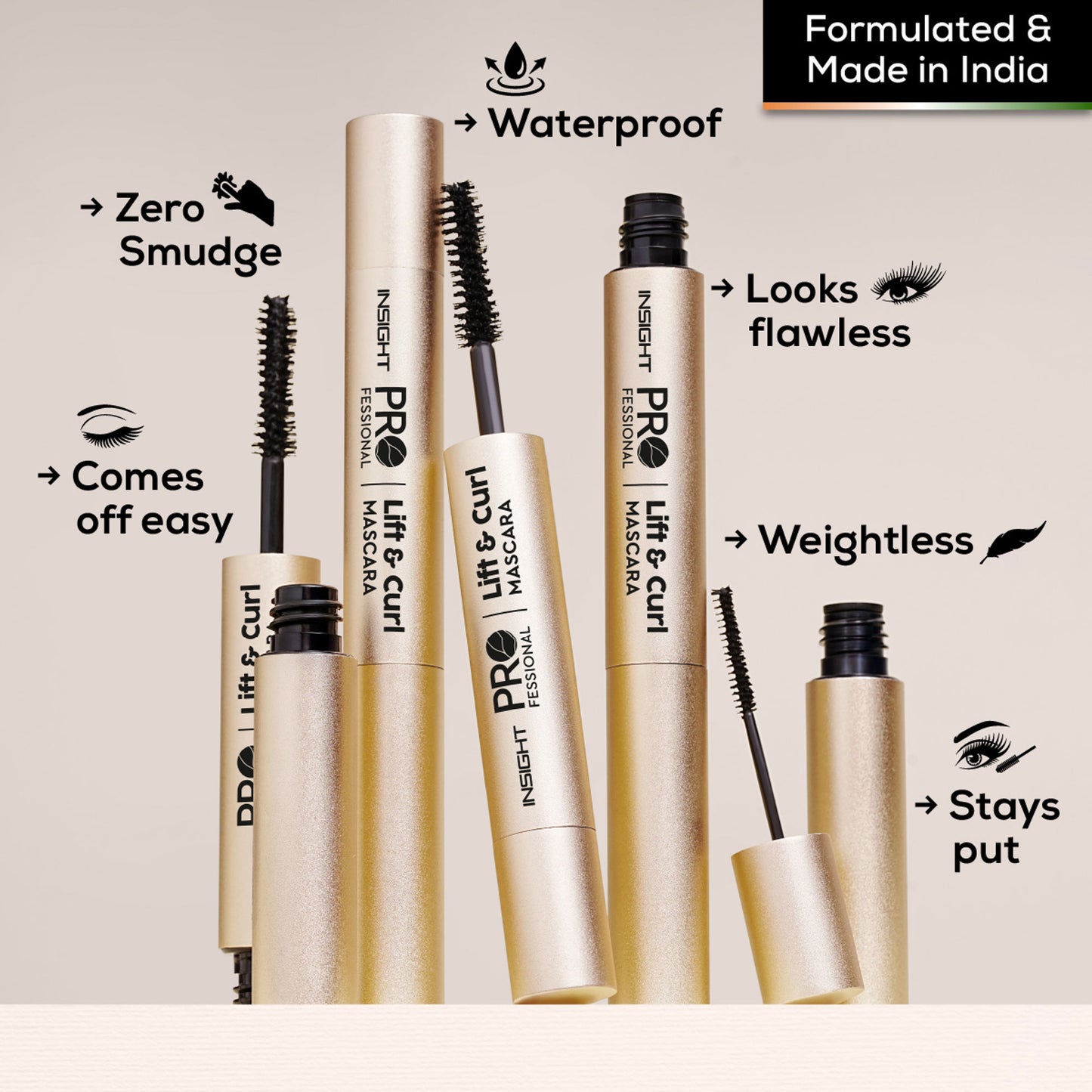 Insight Cosmetics Lift & Curl Mascara