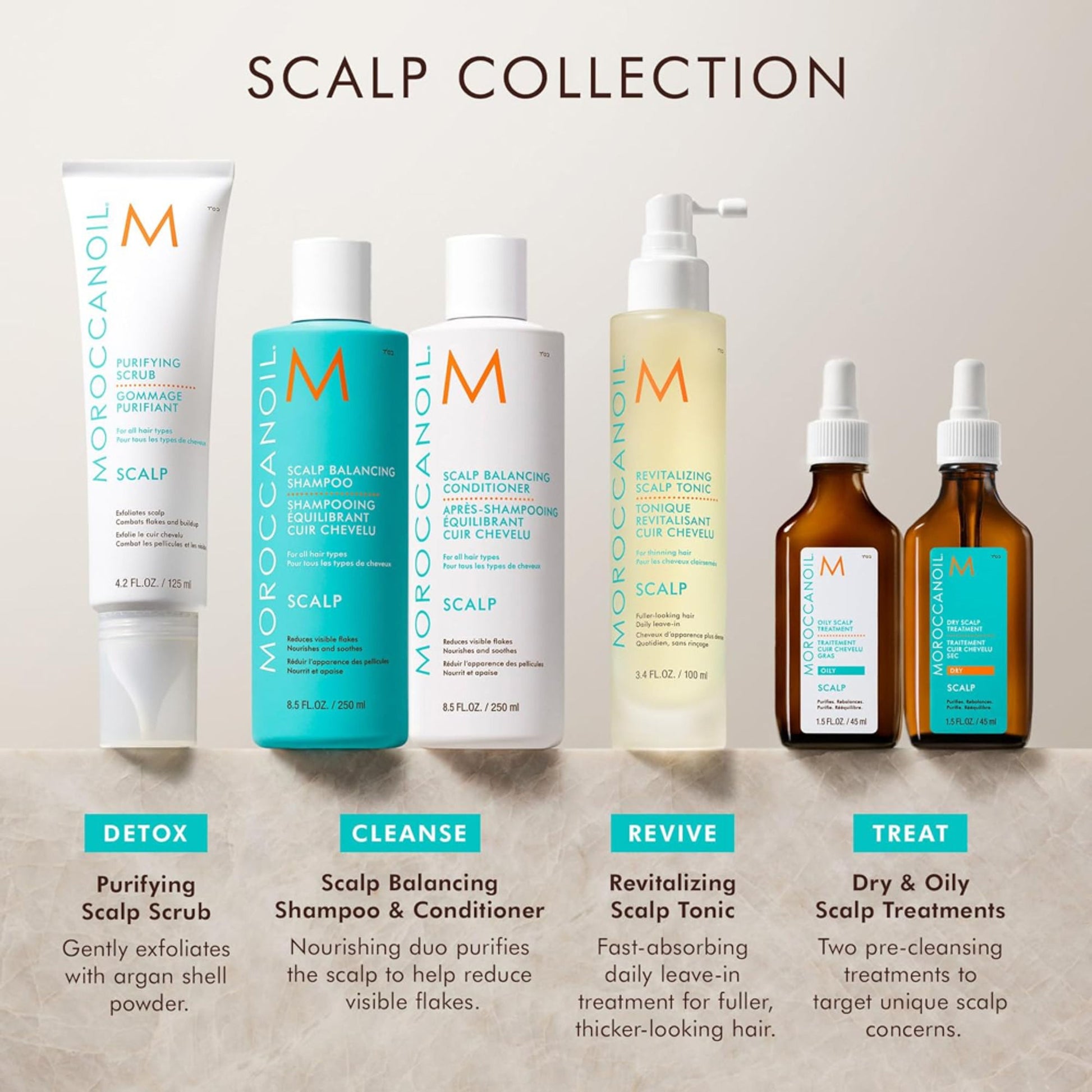 Moroccanoil Scalp Balancing Shampoo|Niacinamide+Salicylic Acid| Hydrates & Reduces Soothe Flakes