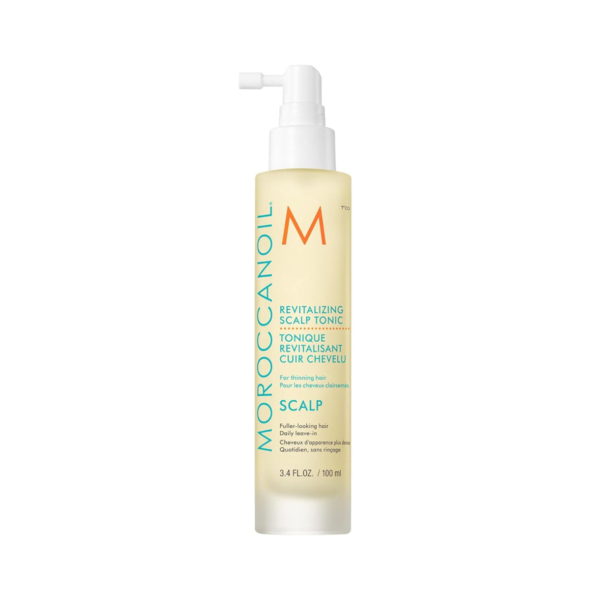 Moroccanoil Revitalizing Scalp Tonic Hairspray Reduces Hair Shedding by 97% Boosts Hair Density