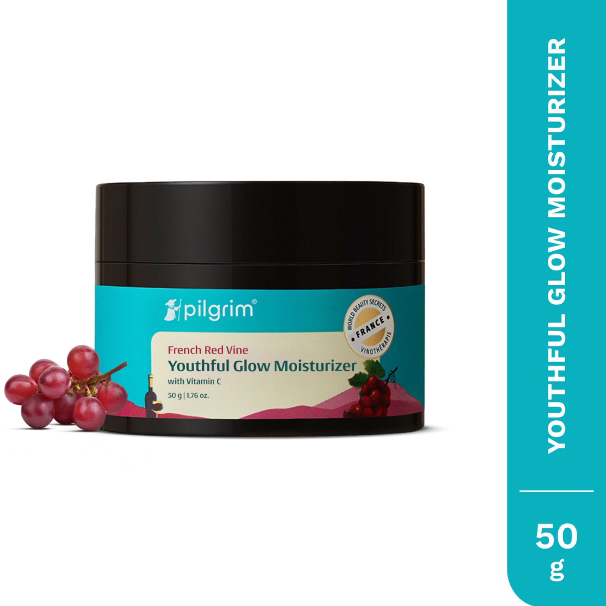 Pilgrim French Red Vine Youthful Glow Moisturizer SPF 30 with Vitamin C