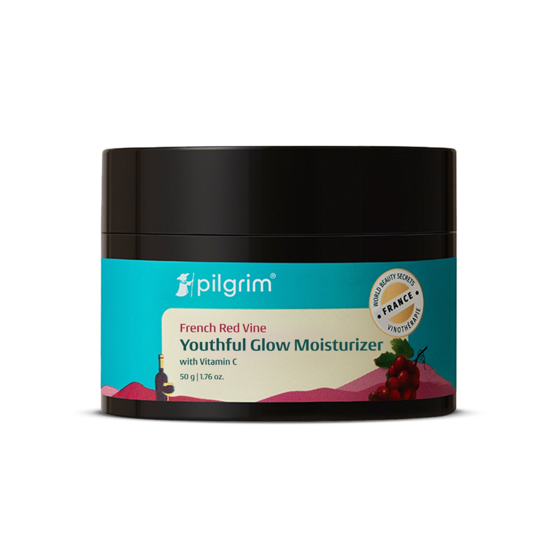 Pilgrim French Red Vine Youthful Glow Moisturizer SPF 30 with Vitamin C