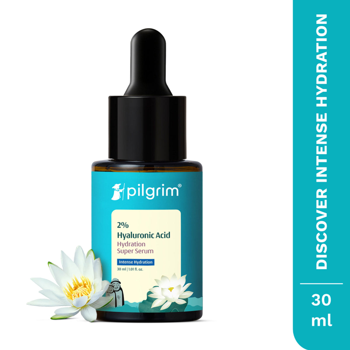 Pilgrim 2% Hyaluronic Acid Hydration Super Serum Promotes Cell Regeneration Brighten Skin Anti Aging