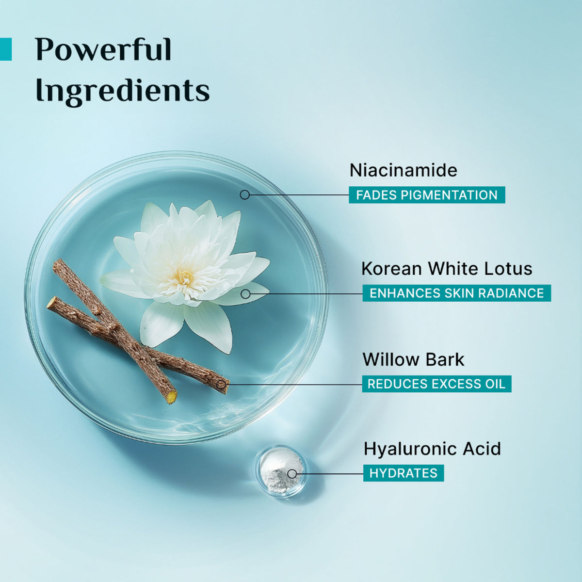 Pilgrim Oil-Free Gel Moisturiser with Hyaluronic Acid for Acne