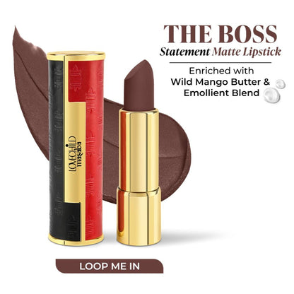 LoveChild Masaba Statement Matte Lipstick - Loop Me In