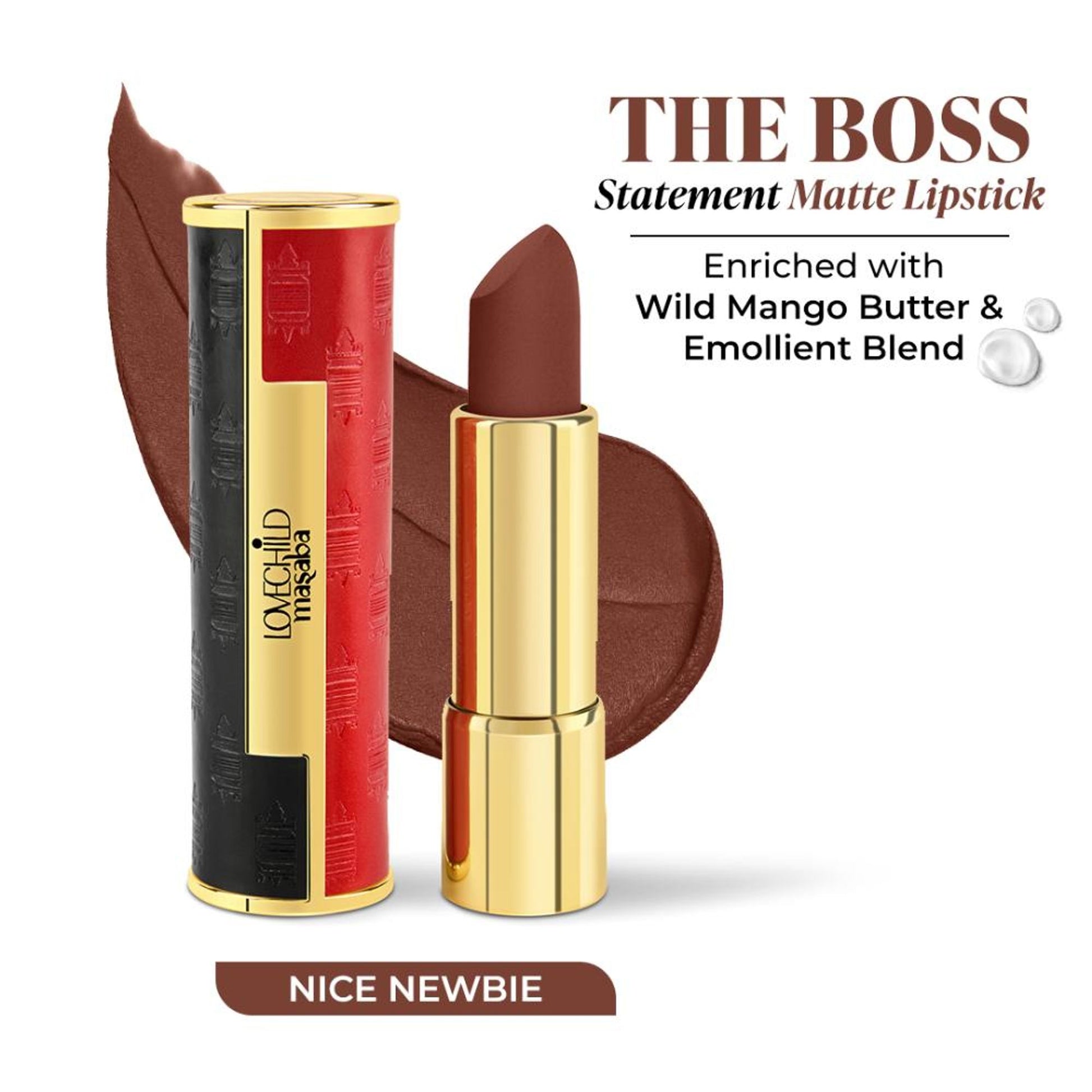 LoveChild Masaba Statement Matte Lipstick - Nice Newbie