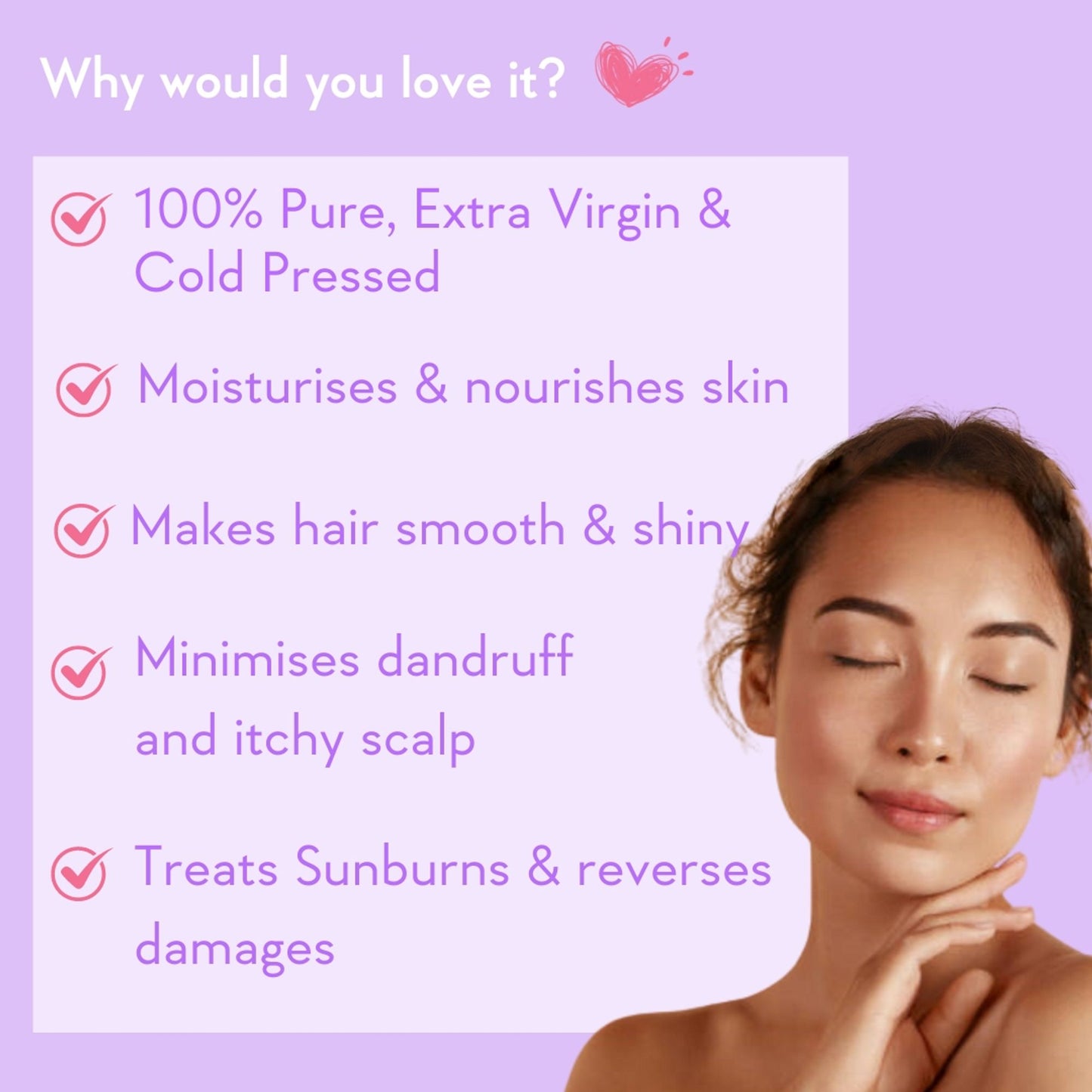 WishCare 100% Pure Cold Pressed Jojoba Oil For Hair & Skin-Strengthens Hair-Moisturizes Skin