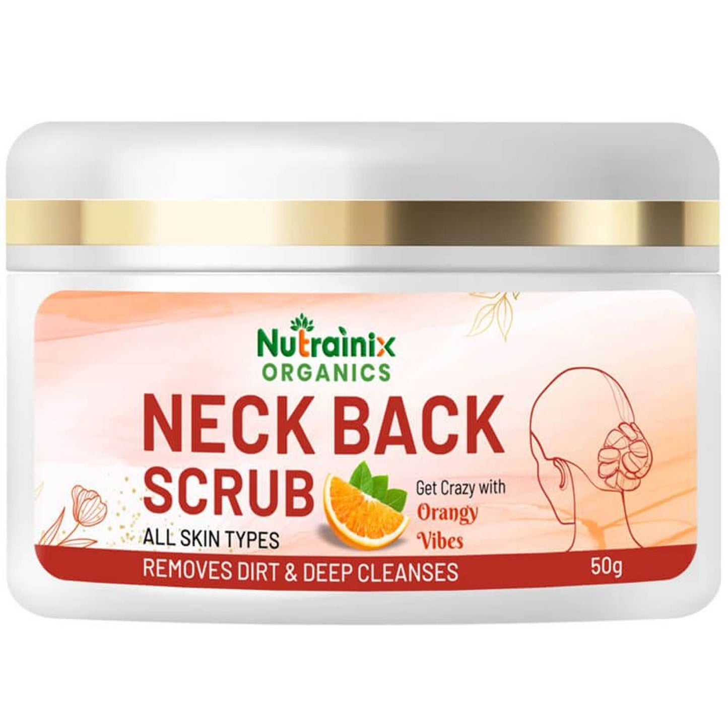 Nutrainix Organics Neck And Back Polishing Scrub