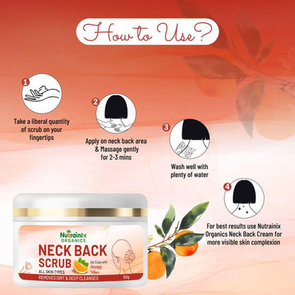 Nutrainix Organics Neck And Back Polishing Scrub