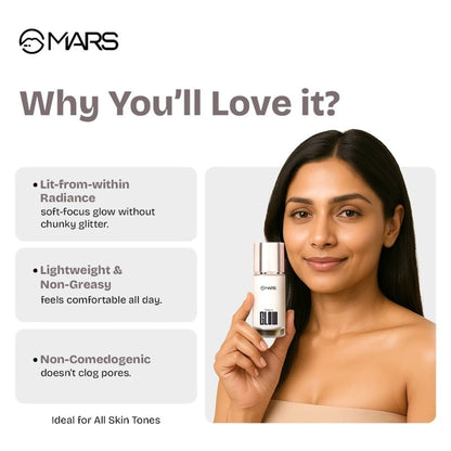MARS Take A Glow Illuminating Primer - Light Beam