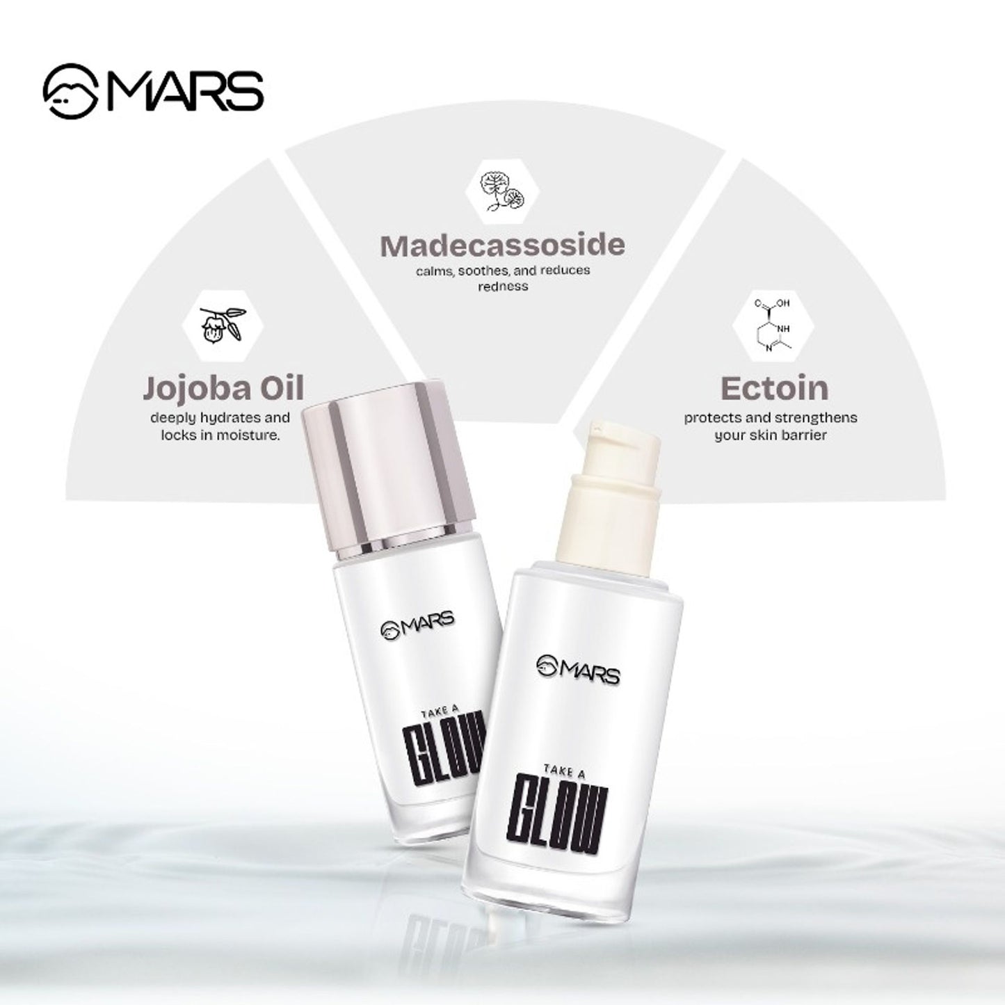 MARS Take A Glow Illuminating Primer - Light Beam