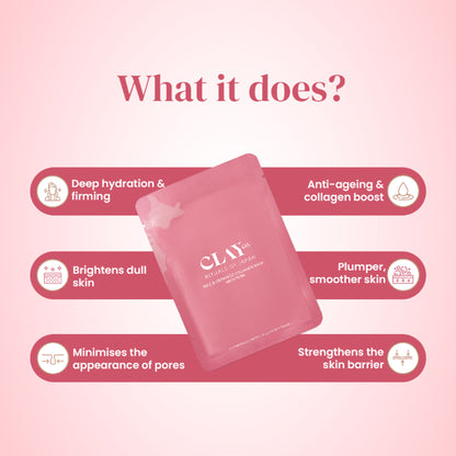 ClayCo Rice & Ceramide Collagen Sheet Mask